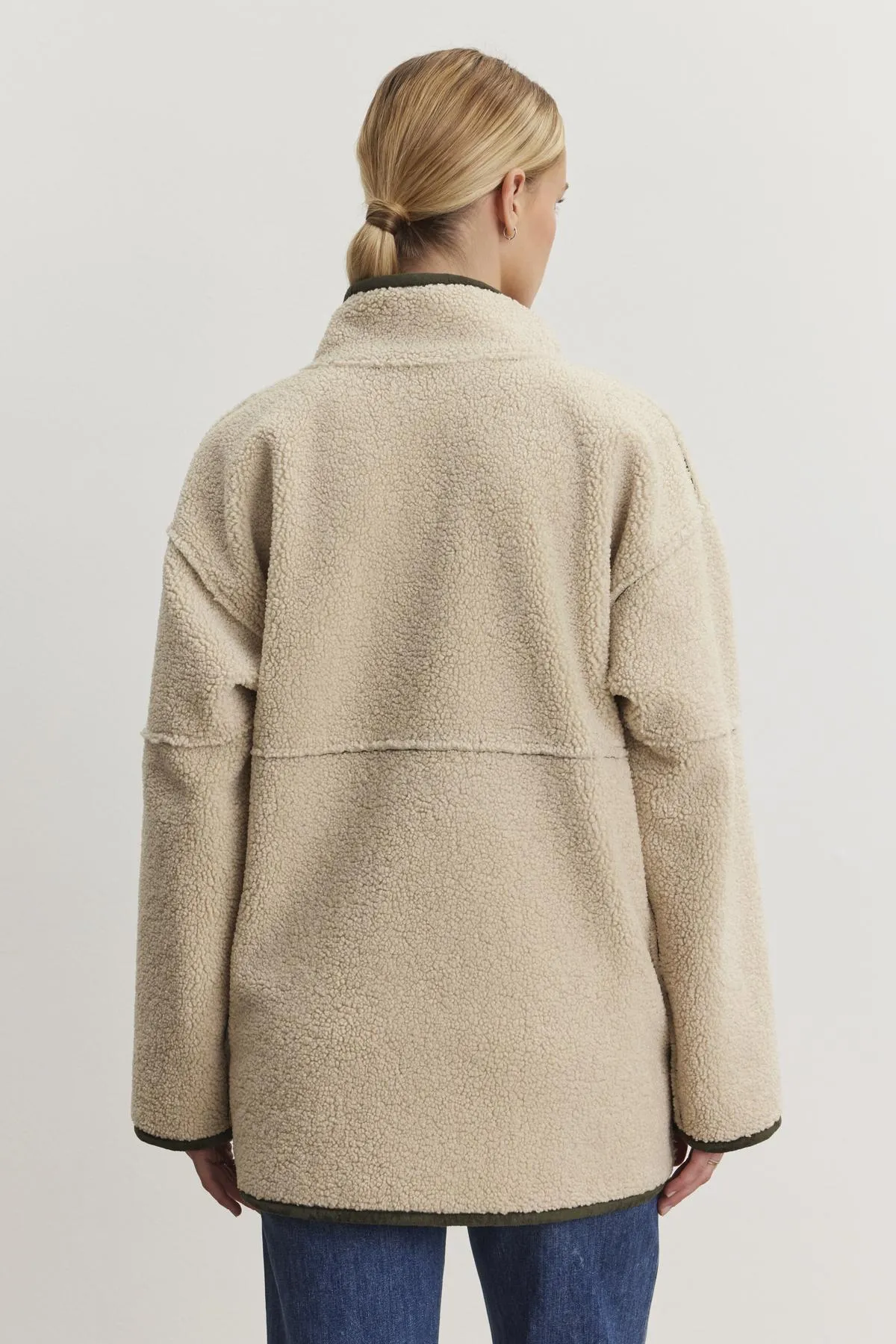 ALBANY LUXE SHERPA REVERSIBLE JACKET