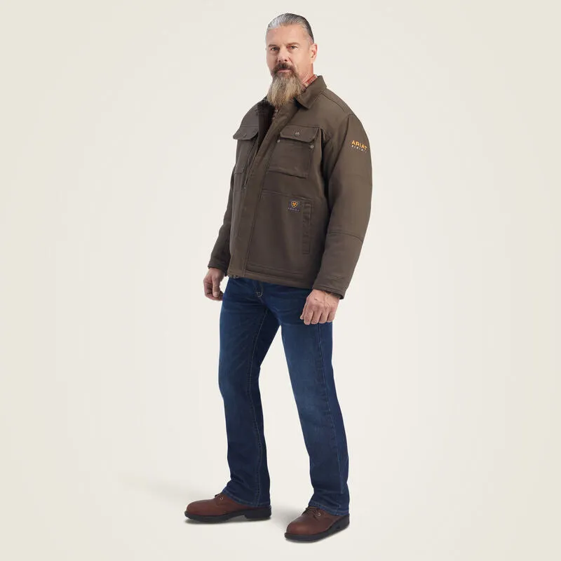 Ariat Rebar DuraCanvas Sherpa-Lined Coat