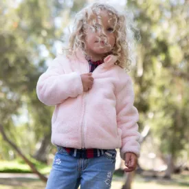 Big Girl Coral Fleece Lightweight Jacket