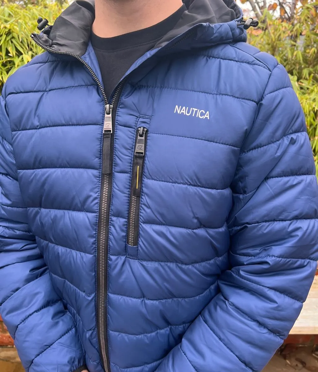 Blue Men's Nautica Padded Coat