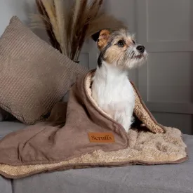 Caramel Brown Snuggle Pet Blanket