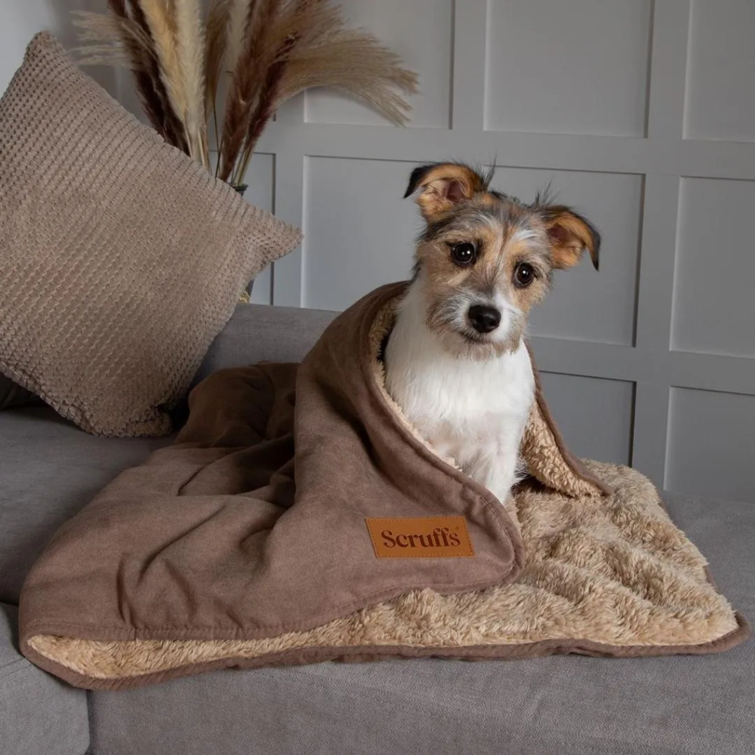 Caramel Brown Snuggle Pet Blanket