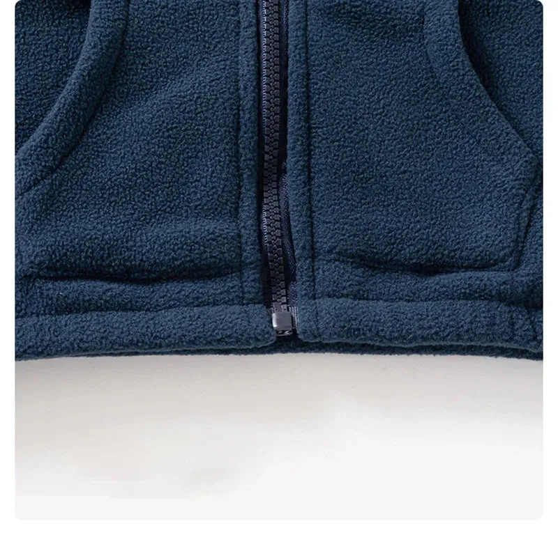 Color Block Polar Fleece Jacket