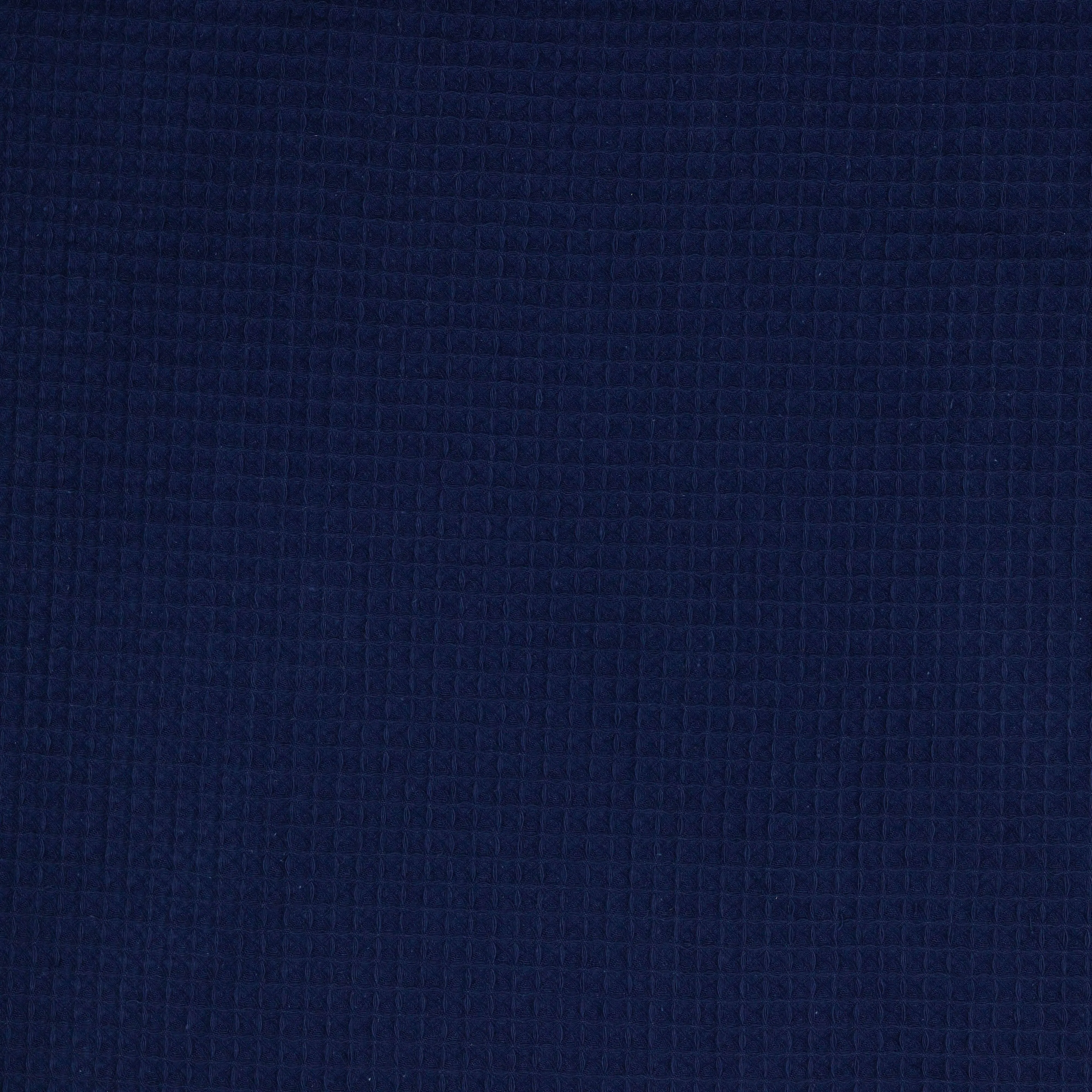 Cotton Waffle - Navy