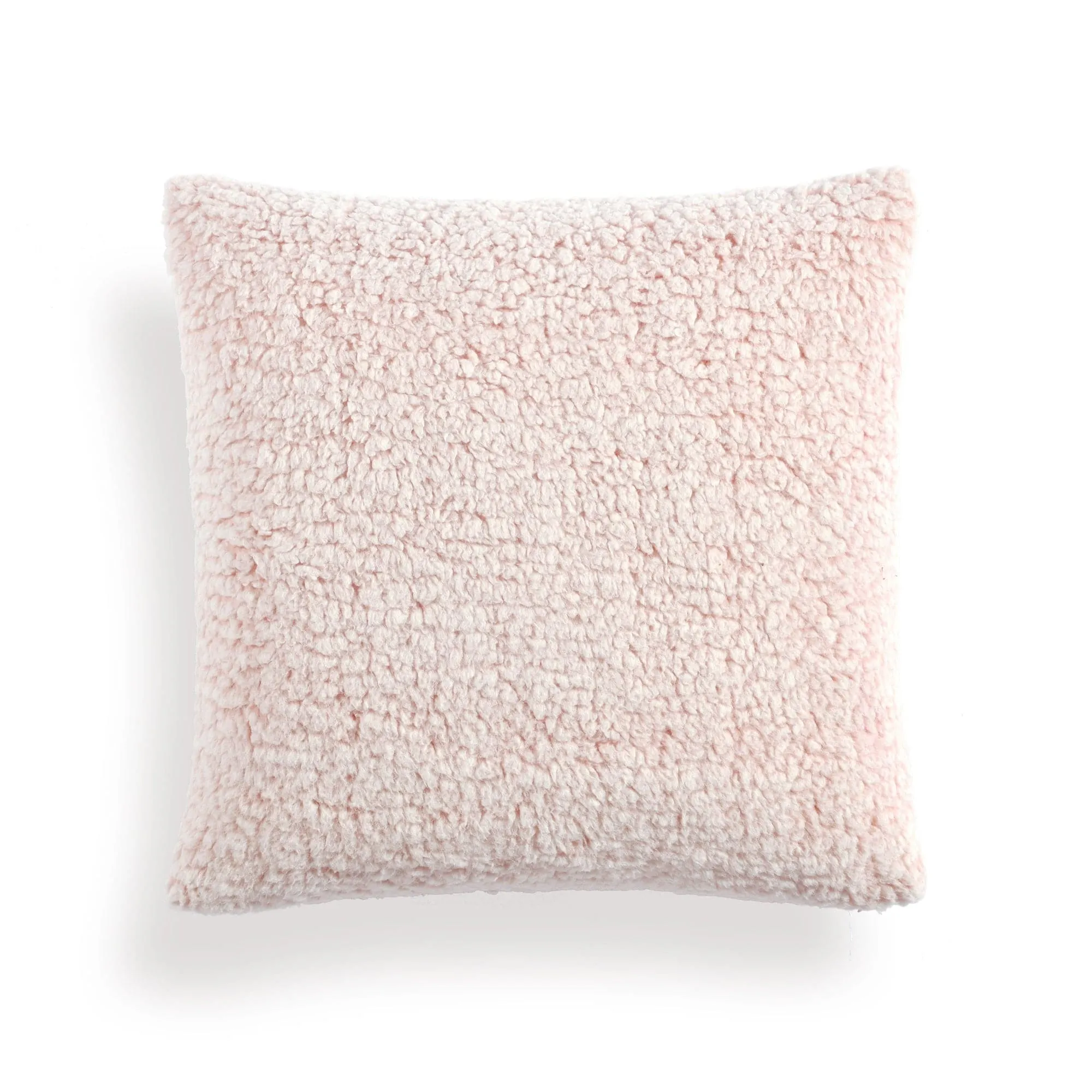 Cozy Soft Sherpa Reversible Decorative Throw Pillow Cover