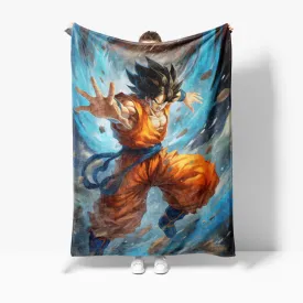 DBZ Great Saiyaman Thin Fleece Blanket