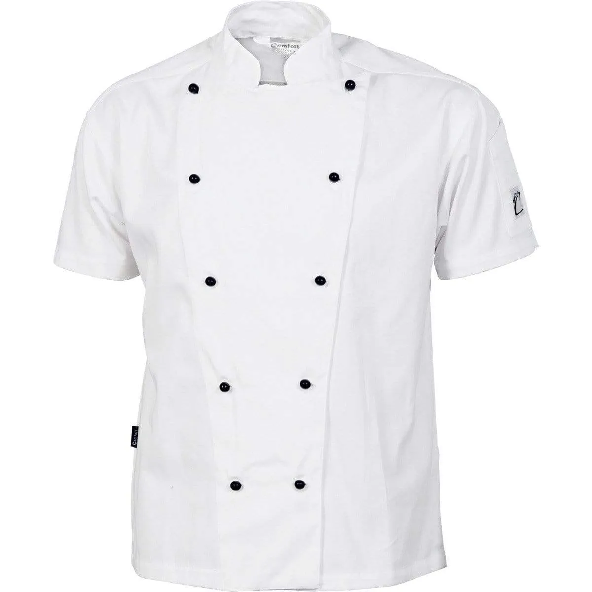 Dnc Workwear Traditional Short Sleeve Chef Jacket -1101