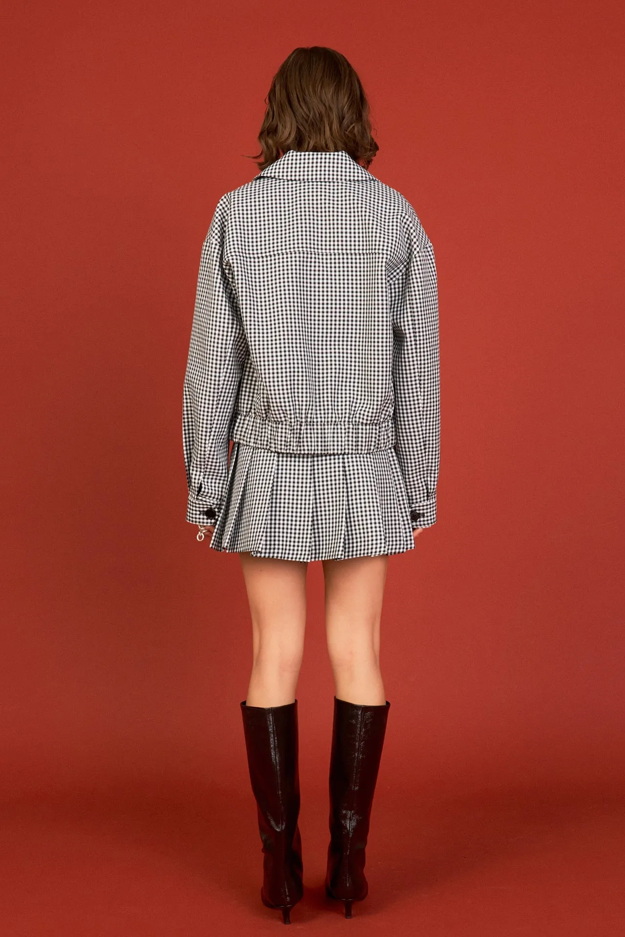 English Factory - Gingham Check Jacket