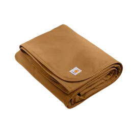 Firm Duck Sherpa-Lined Blanket | Carhartt Brown