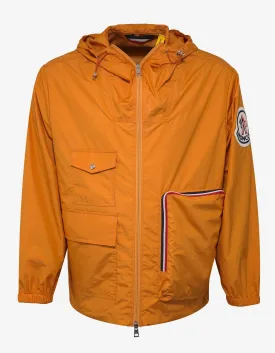 Flanquart Orange Rip-Stop Nylon Jacket