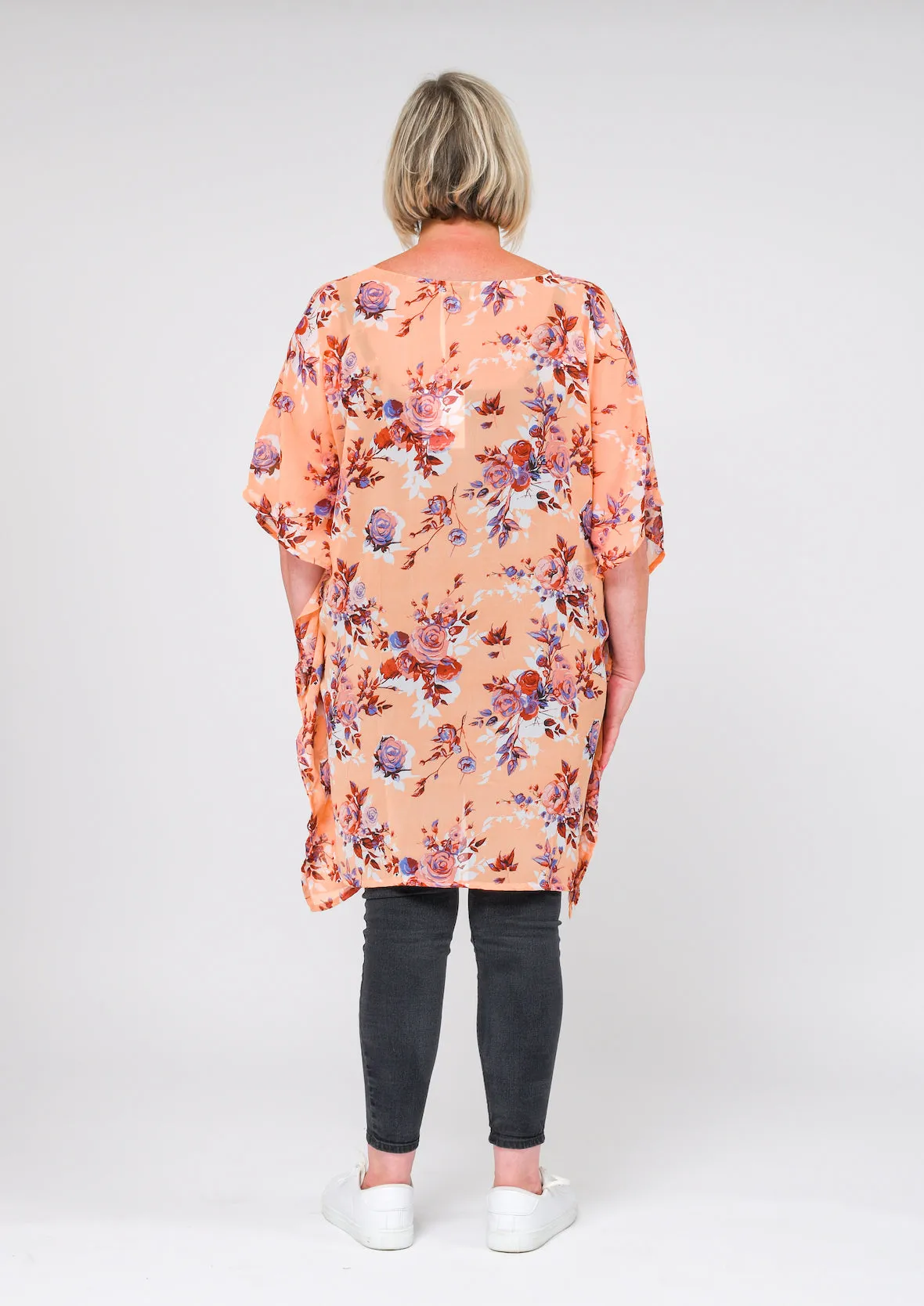 Floral Print Kaftan