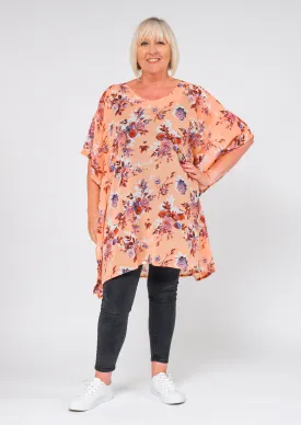 Floral Print Kaftan