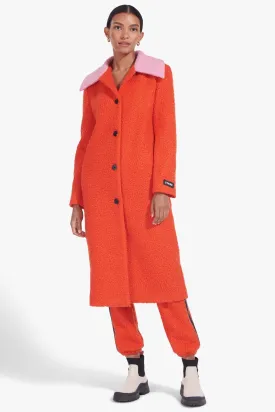 FRANKIE COAT | ROSEBUD POPPY