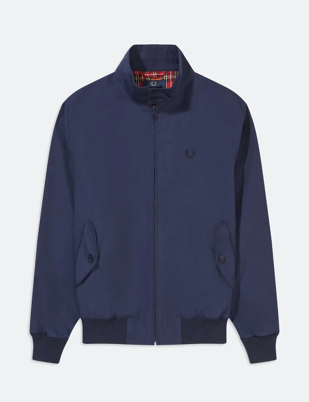 Fred Perry Re-issues Harrington Jacket (Made in UK) - Navy Blue