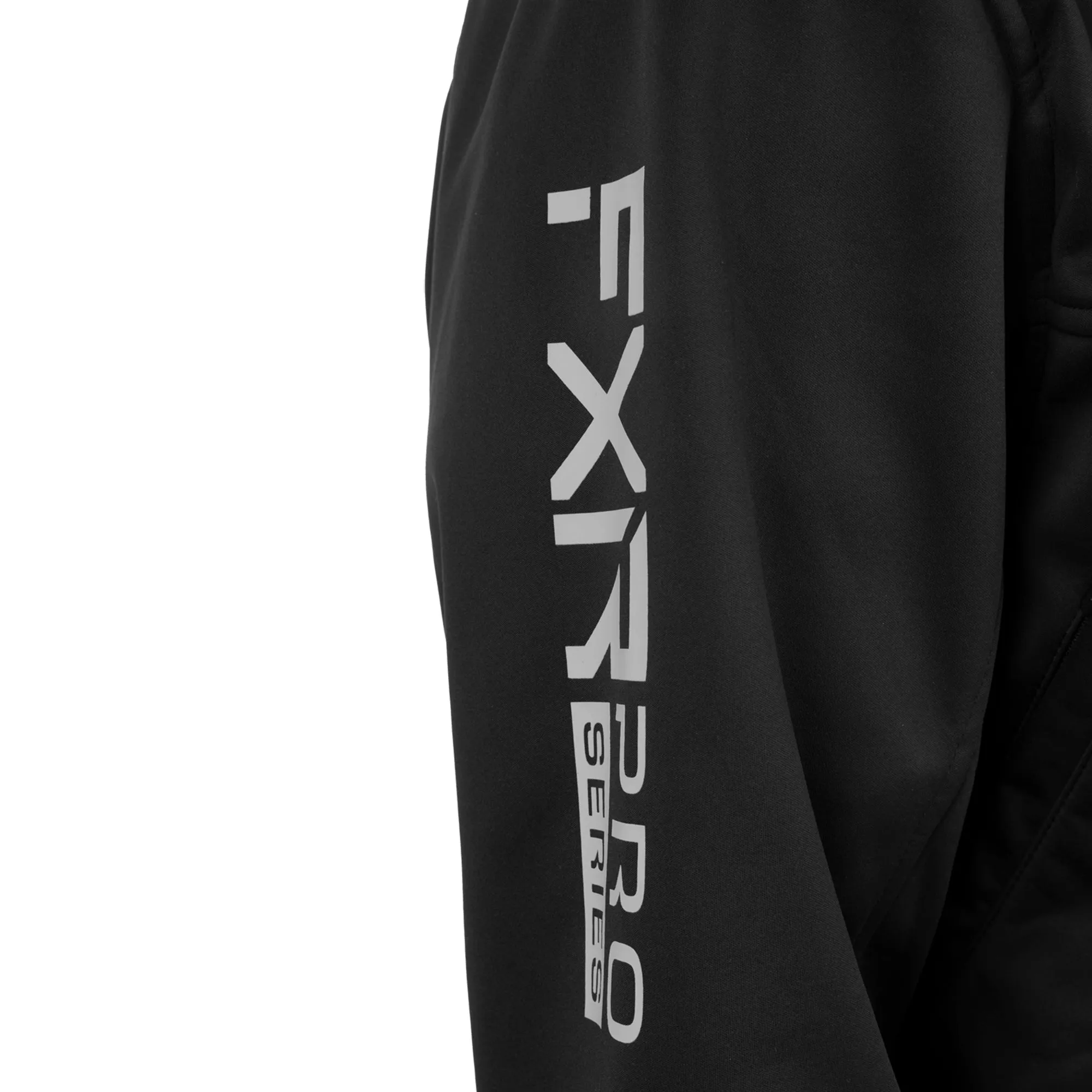 FXR  Mens Pro Softshell Jacket Waterproof Breathable Adjustable Hood Black