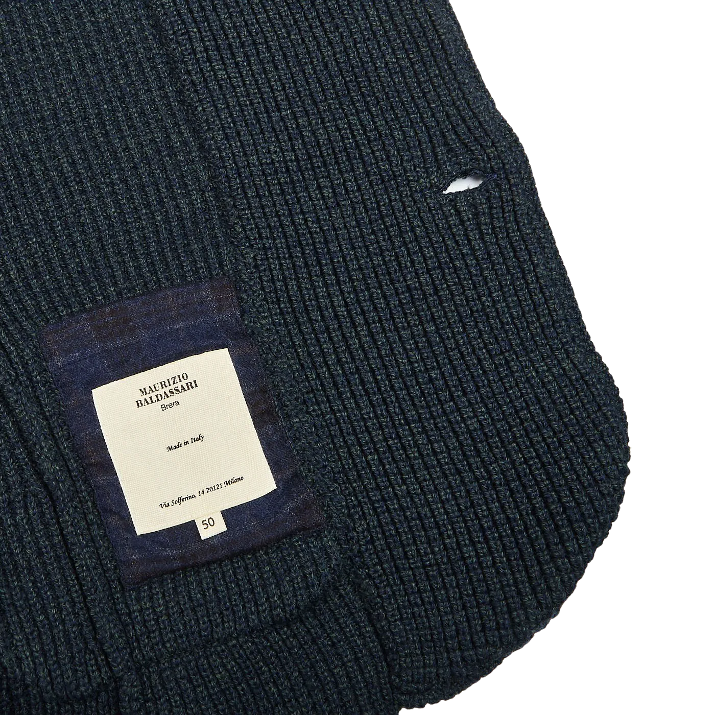 Green Blue Zegna Baruffa Wool Brenta Jacket