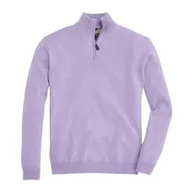 James Cashmere 1/4 Zip - Thistle