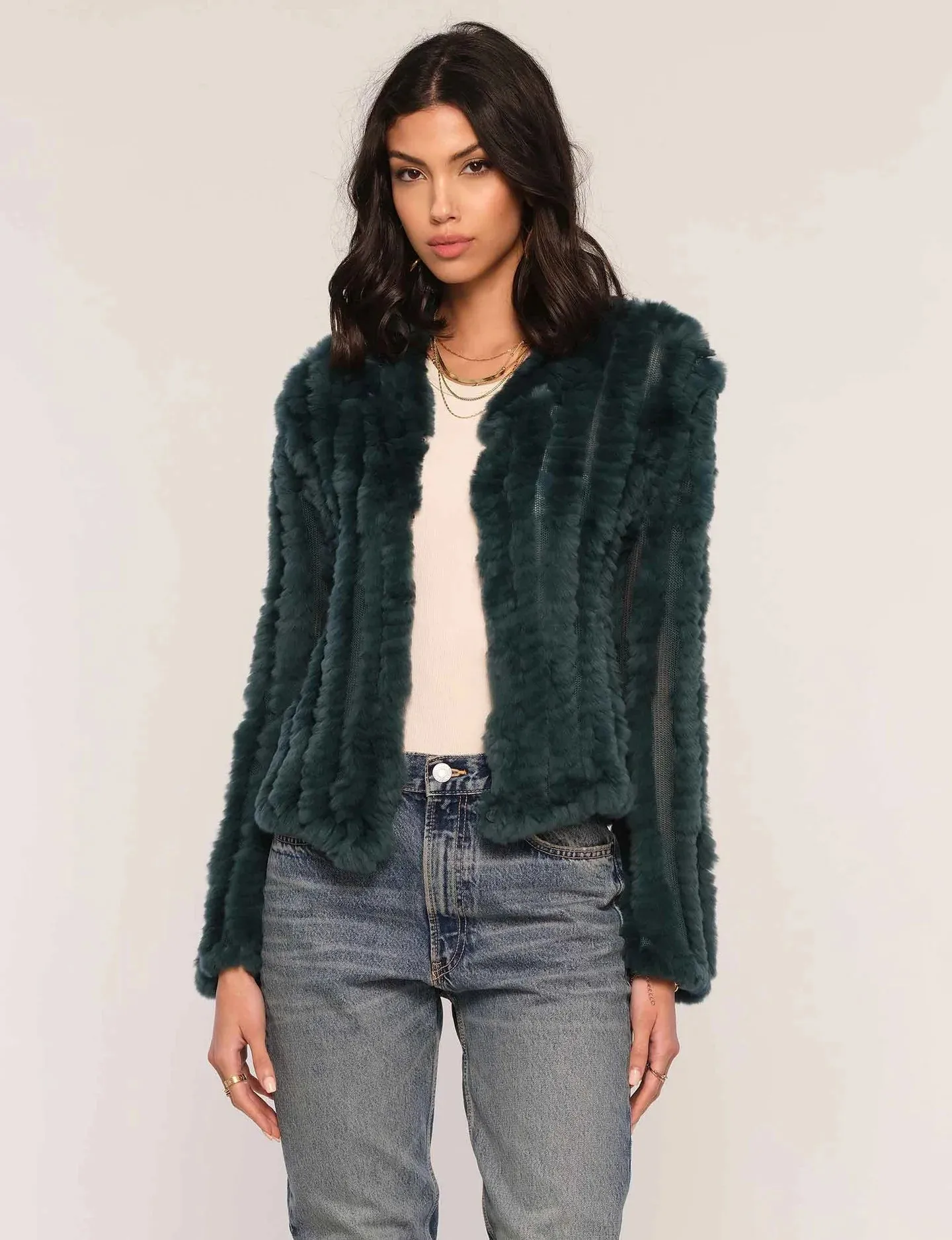 Jasper Rosa Fur Jacket