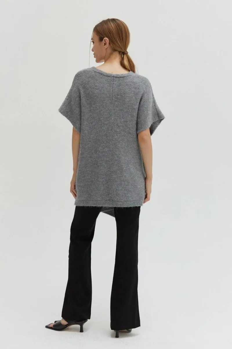 Julie Cross Over Tunic Sweater