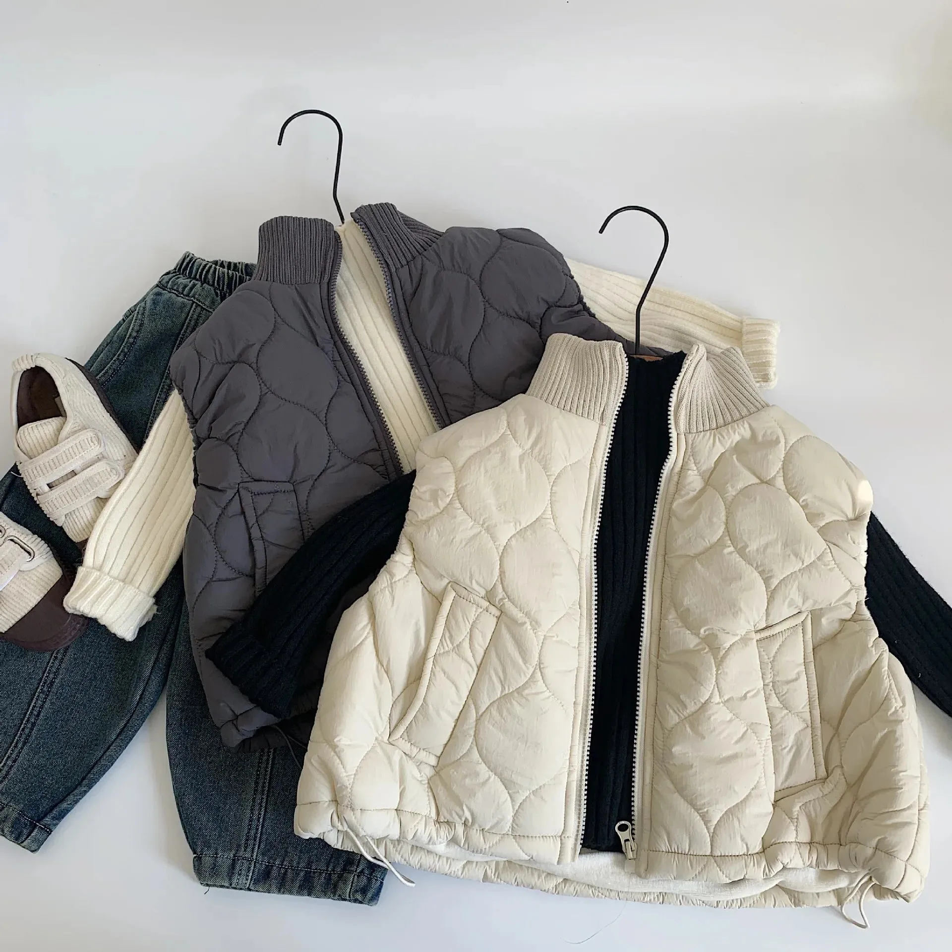 Lightweight Quilted Solid Vest