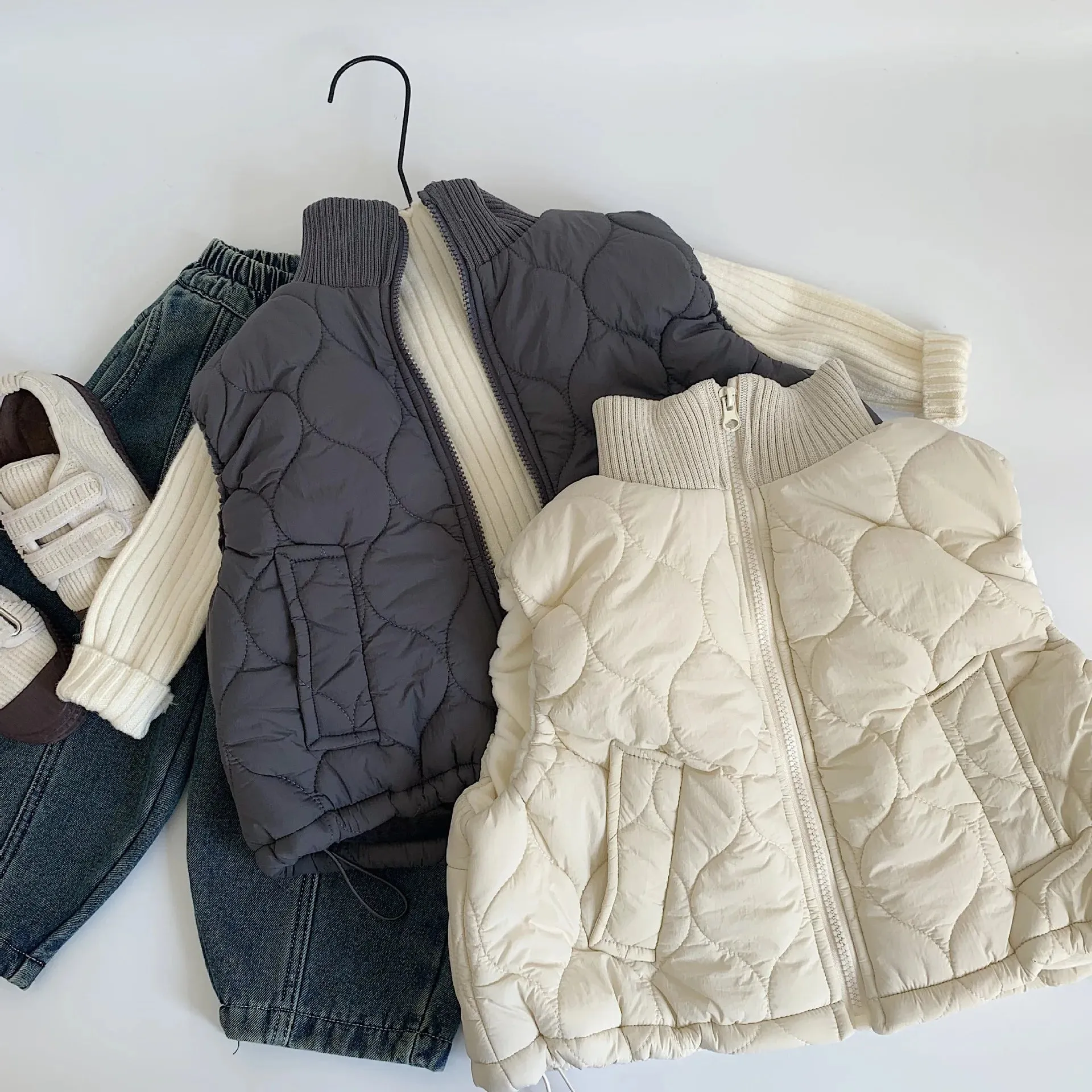 Lightweight Quilted Solid Vest