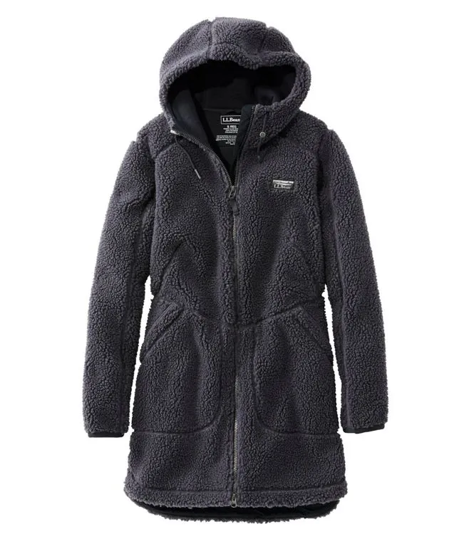 L.L. Bean Women's Mountain Pile Fleece Coat