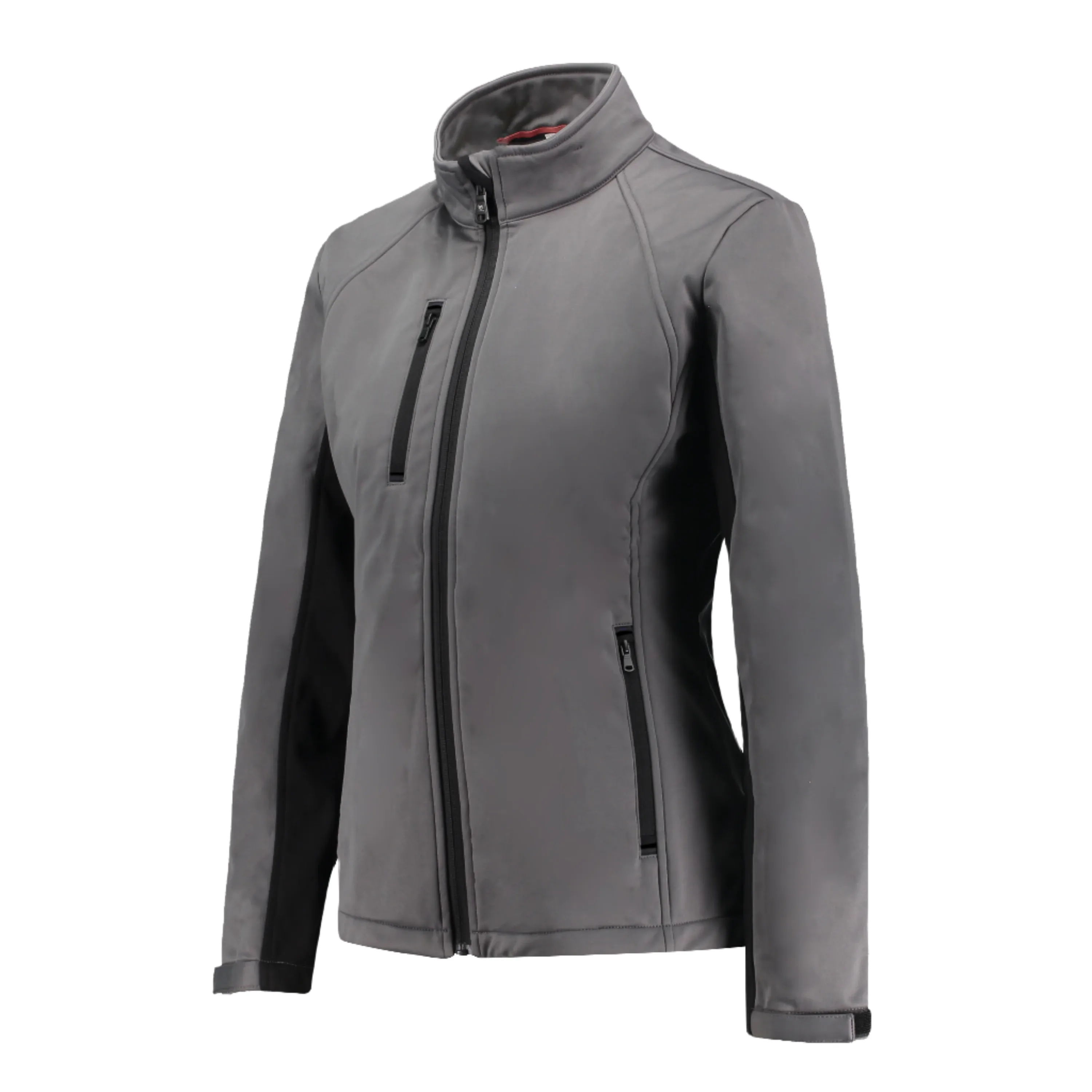 Monarch Grey/Black Women's Softshell Jacket