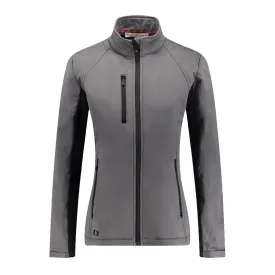 Monarch Grey/Black Women's Softshell Jacket