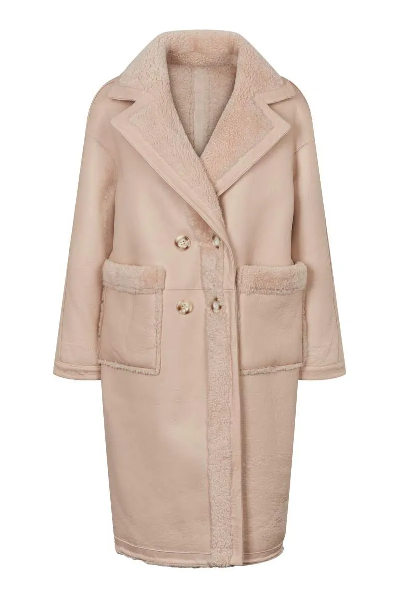 NC - Natures Collection Jill Coat | Assorted Shearling Lamb | Offered Online Only