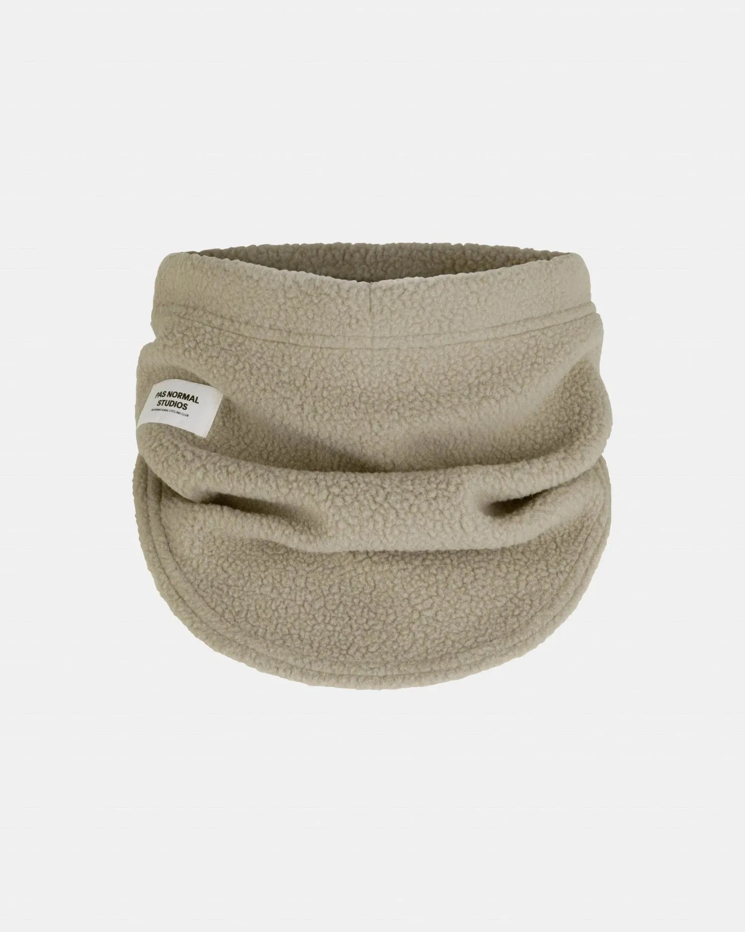 PAS NORMAL STUDIOS - Cozy Beige Escapism Fleece Neck Warmer Tube