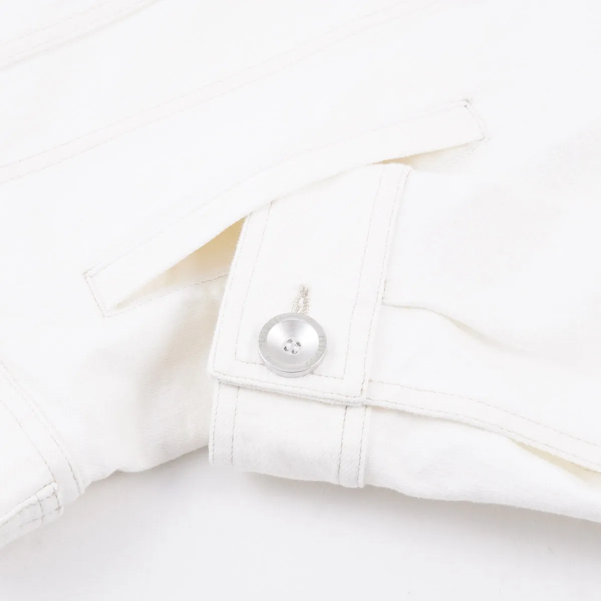 Peserico White Denim Jean Jacket