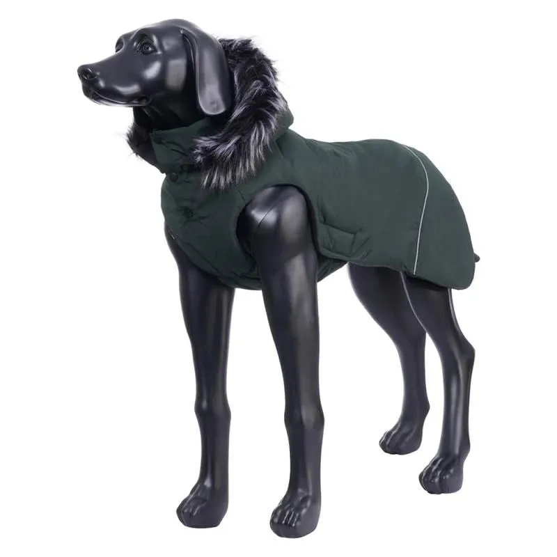 Rukka Frostbiter Parka Coat for Dogs in Forest