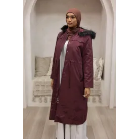 SALE Outerwear Purple Benguen Turkish Winter Jackets