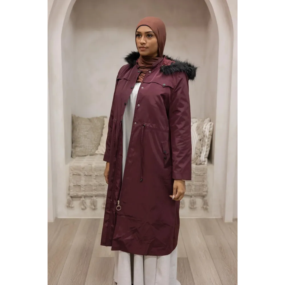 SALE Outerwear Purple Benguen Turkish Winter Jackets