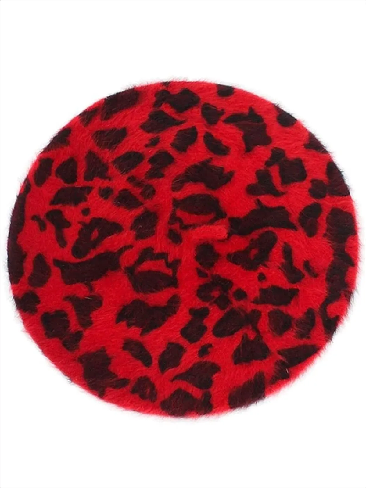 Sassy and Casual Animal Print Beret