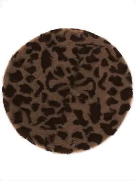 Sassy and Casual Animal Print Beret