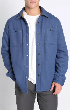 Sherpa Bonded Waffle Snap Workshirt