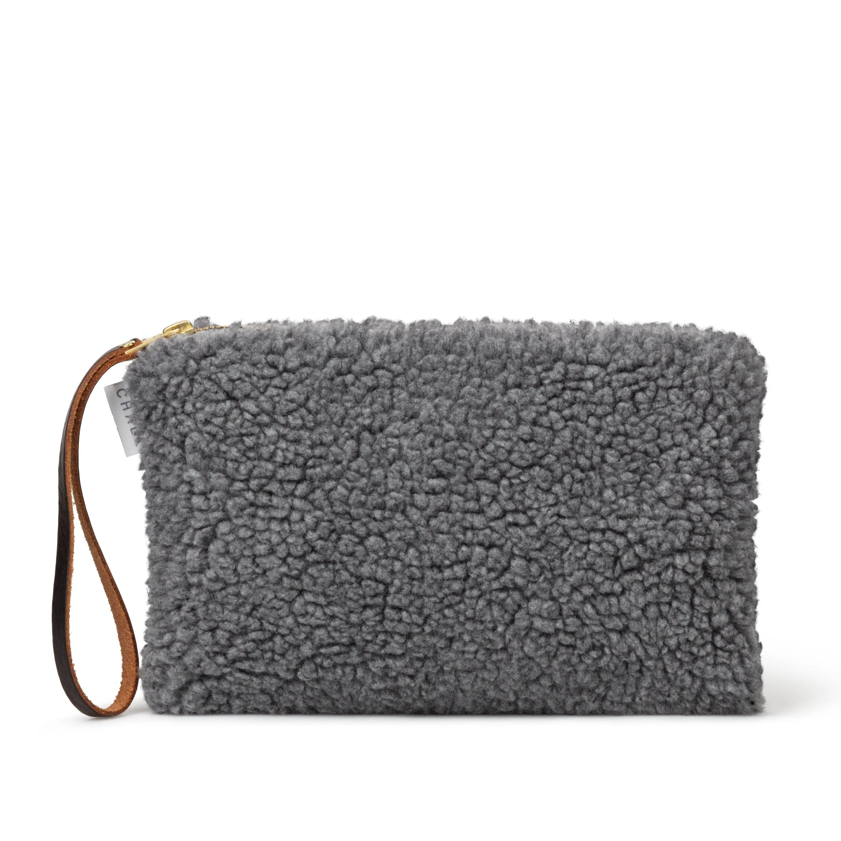 Sherpa Pouch Bag - Grey