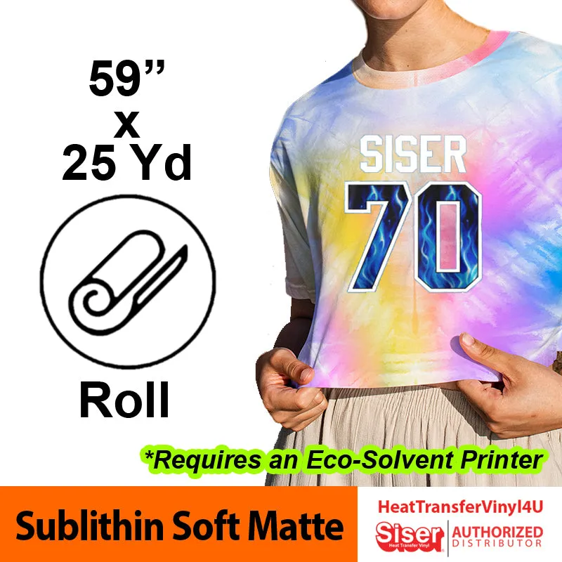 Siser Sublithin Soft Matte 59" x 25 Yards