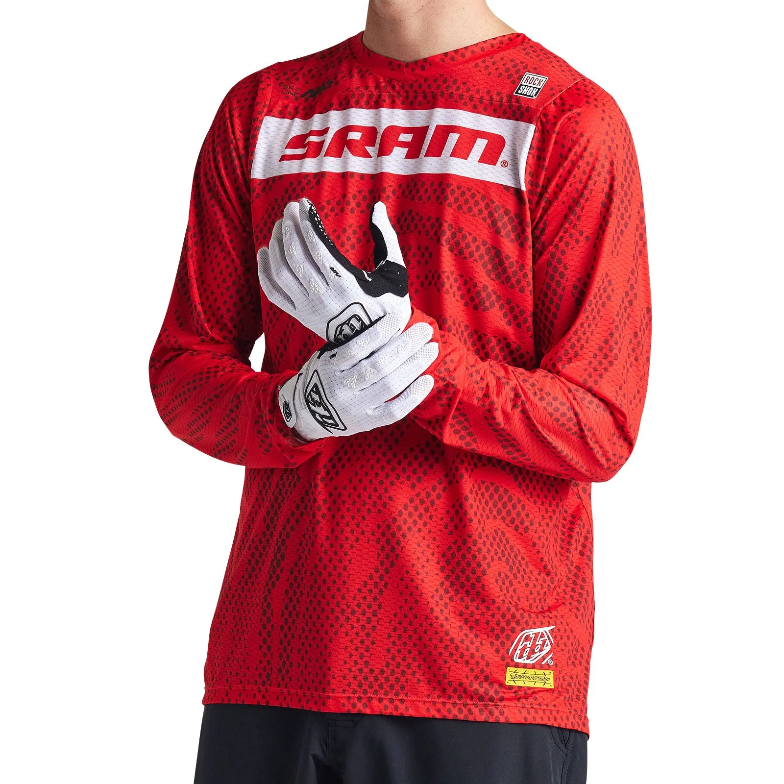 Skyline Air LS Jersey SRAM Roots Fiery Red