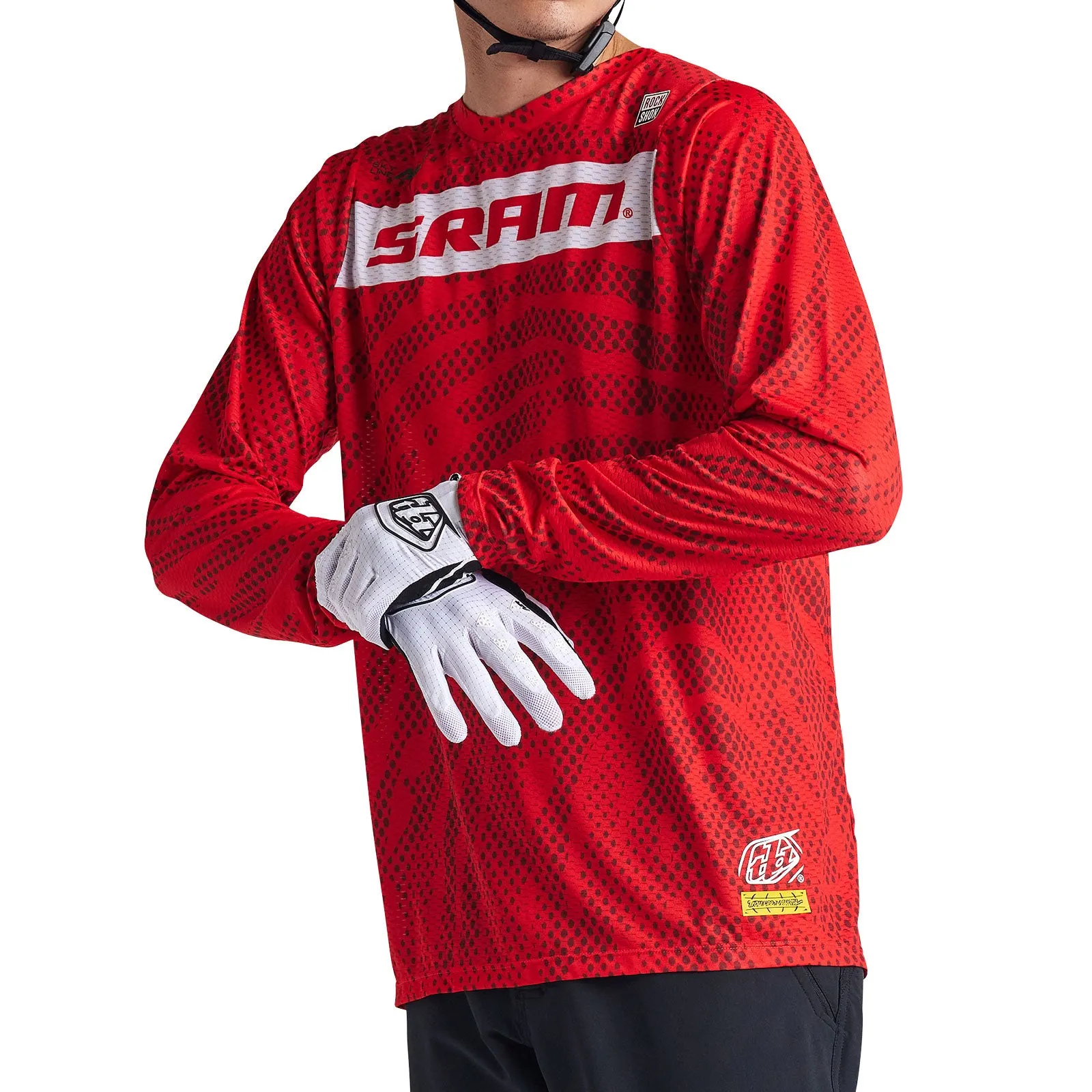 Skyline Air LS Jersey SRAM Roots Fiery Red