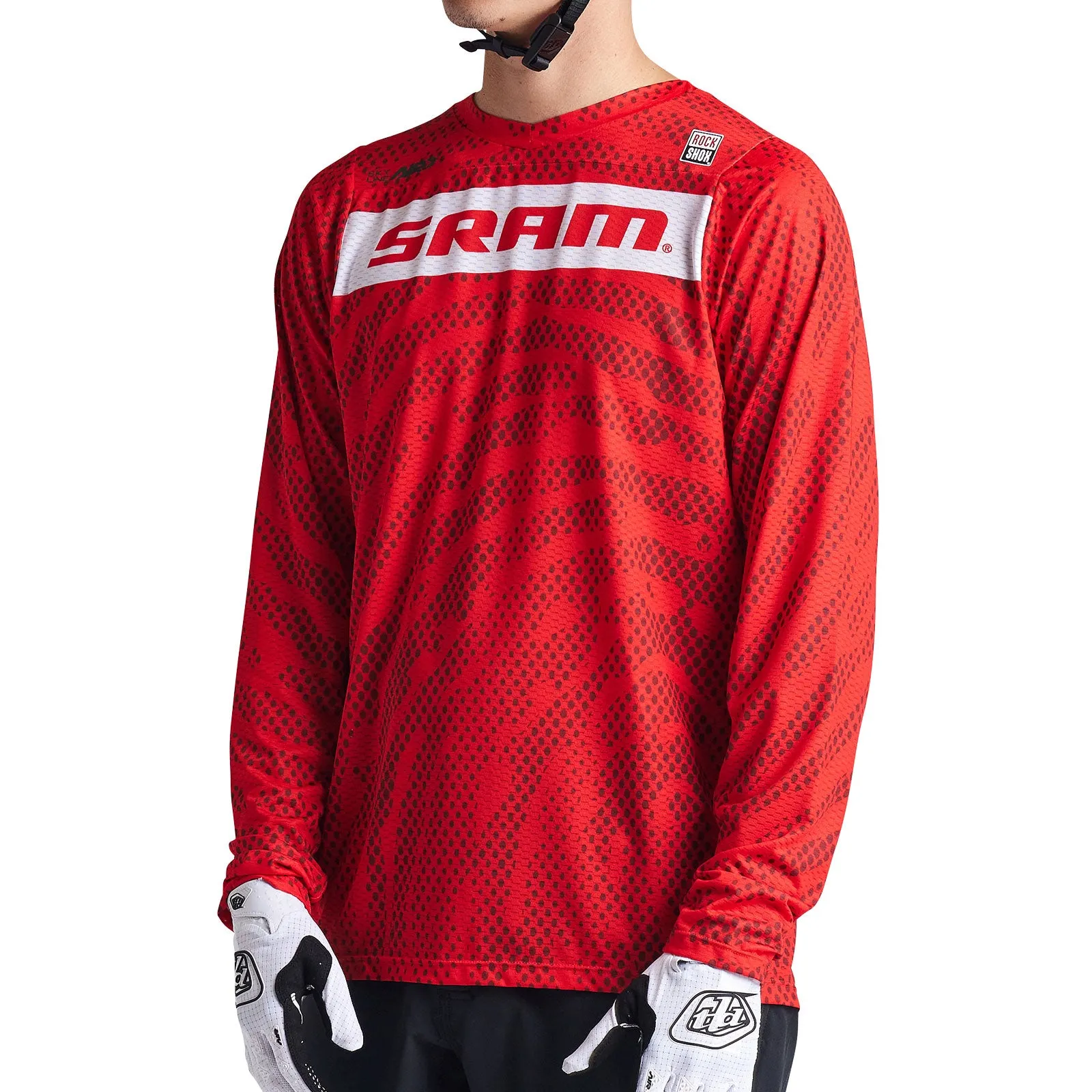 Skyline Air LS Jersey SRAM Roots Fiery Red