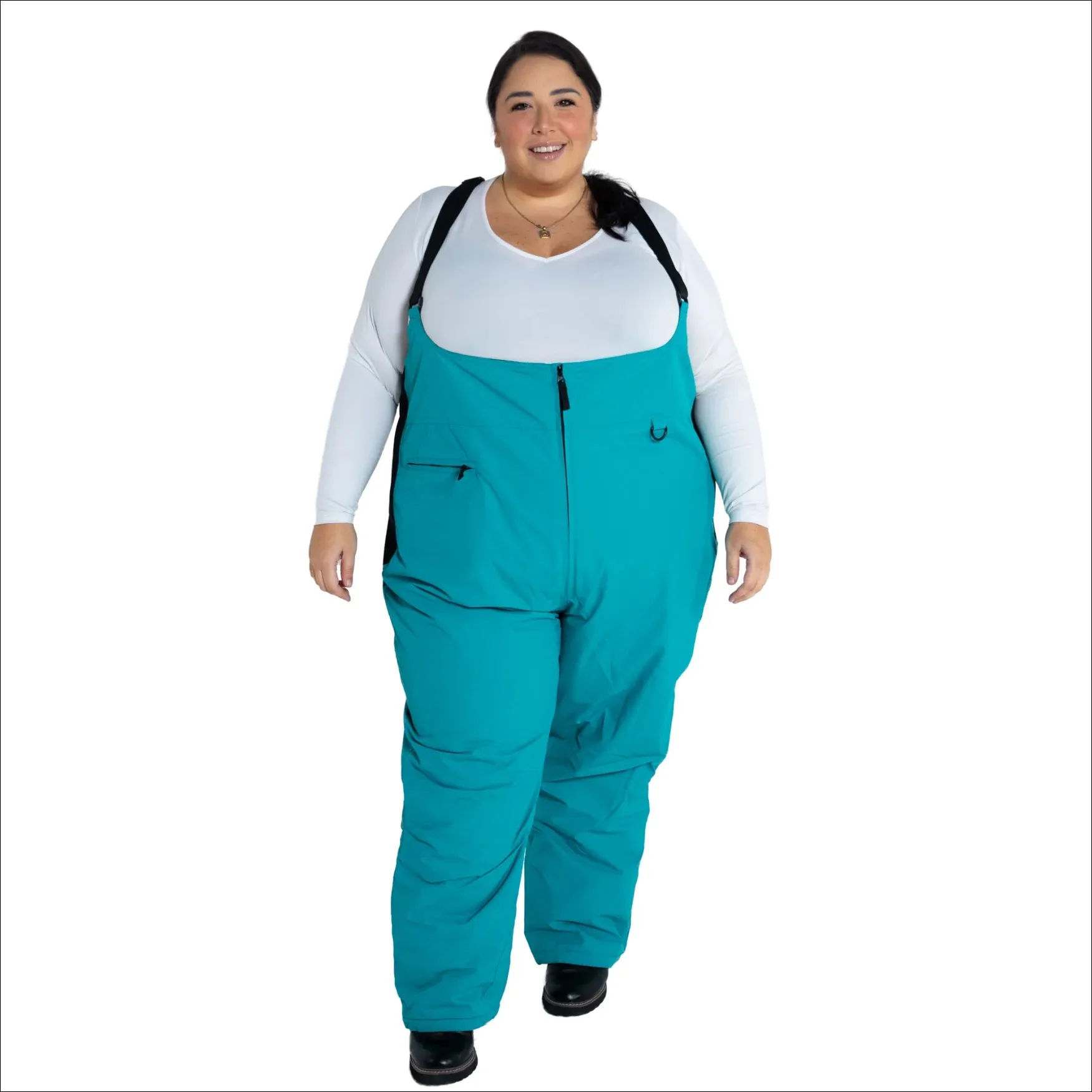 Snow Country Outerwear Women’s Plus Size 1X-6X Vertex Winter Snow Ski Bibs Overalls