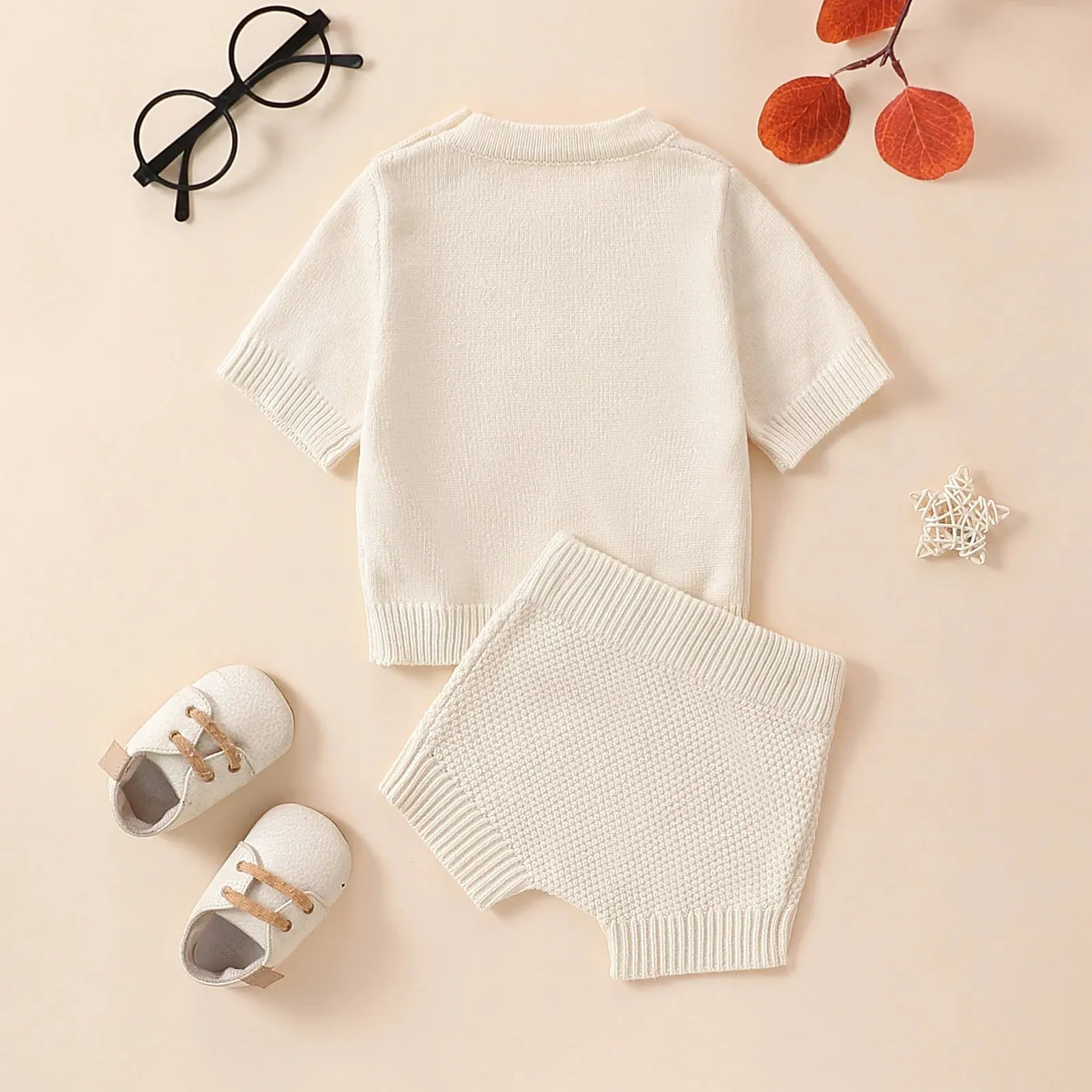 Textured Knit Set