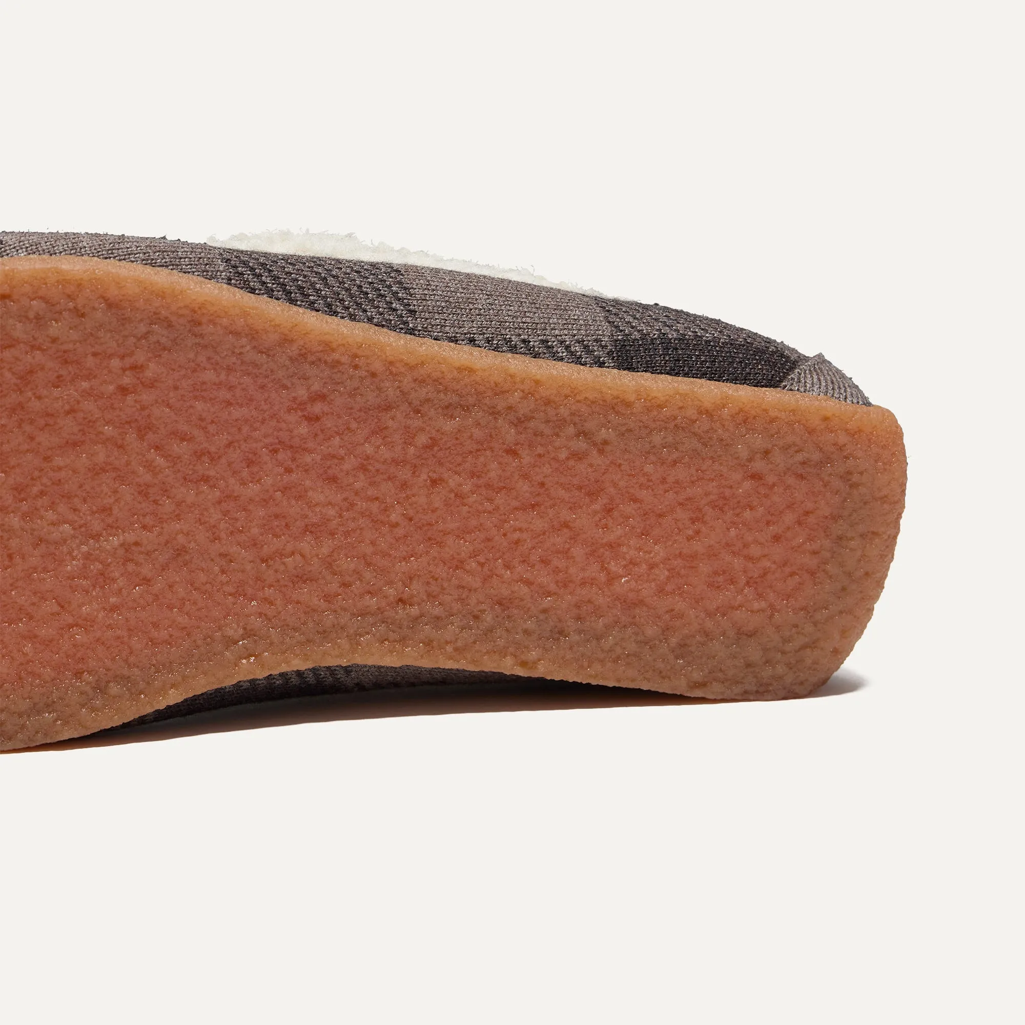 The Men's Slipper - Brown Buffalo Check