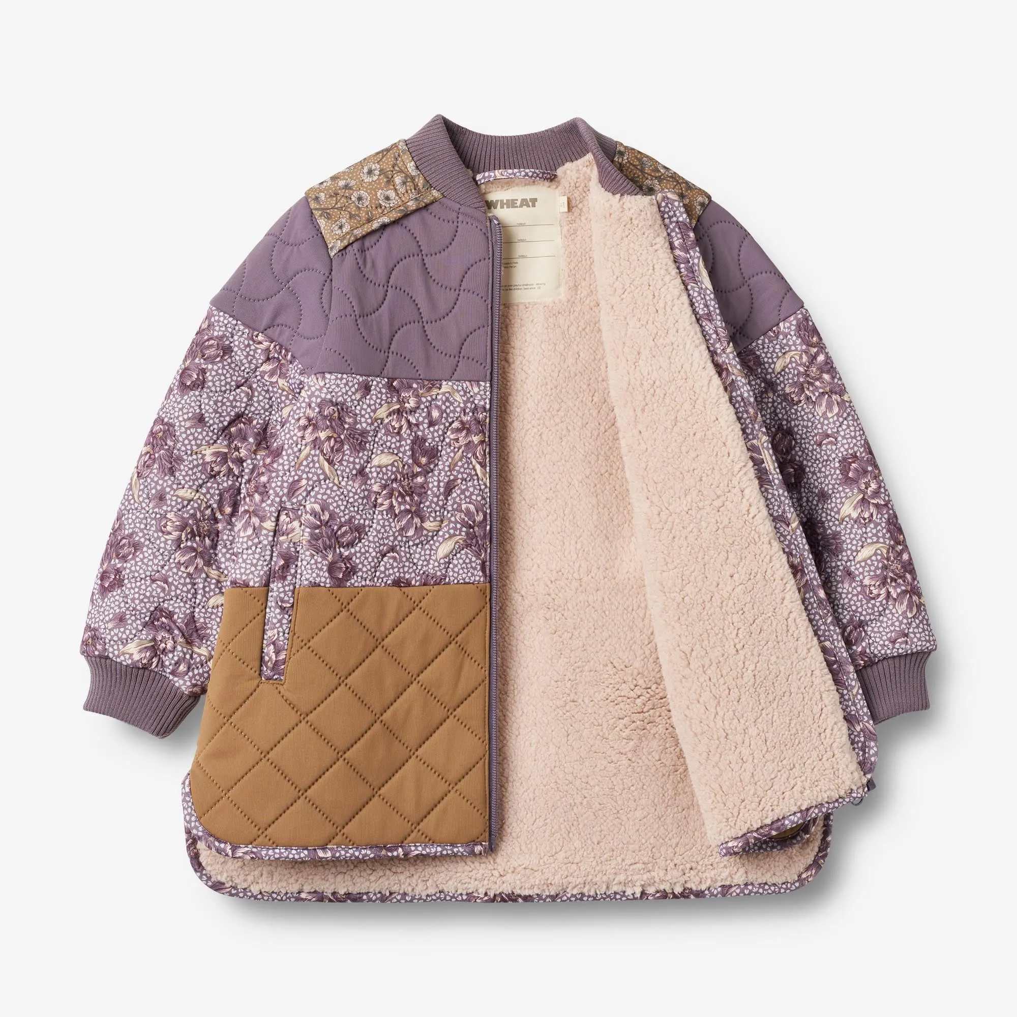 Thermo Jacket Hadis - lilac tulips