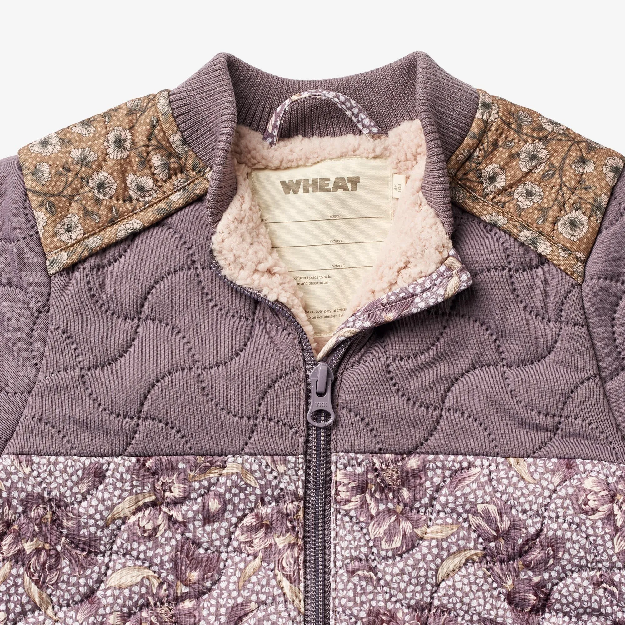 Thermo Jacket Hadis - lilac tulips