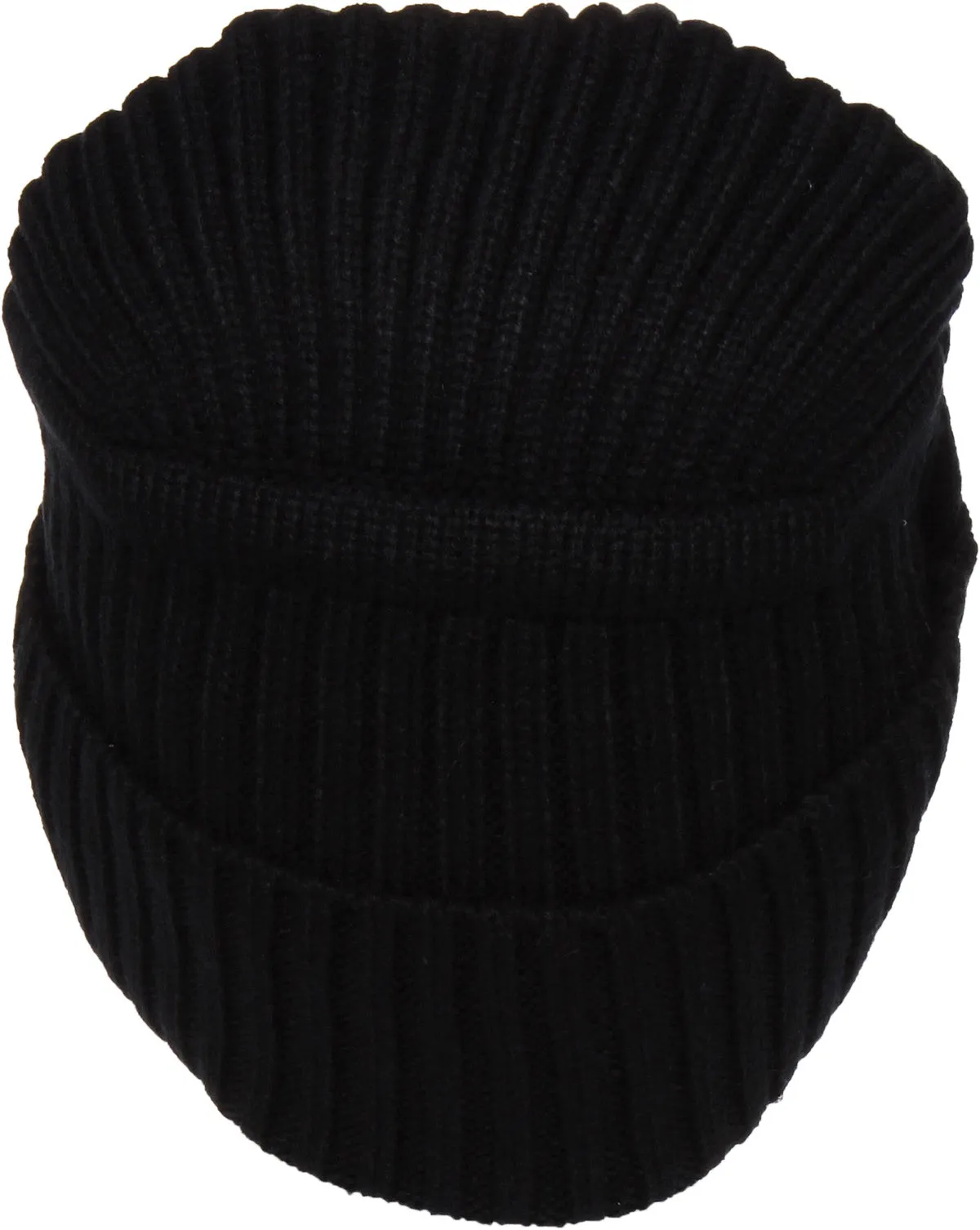 Timberland Ribbed In Black Beanie Hat