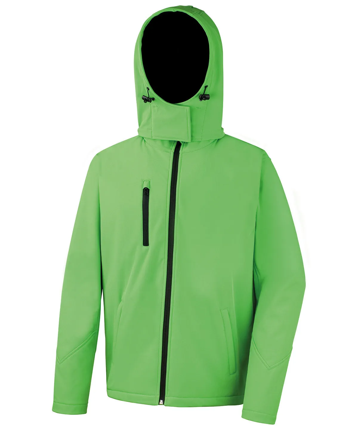 Vivid Green/Black - Core TX performance hooded softshell jacket