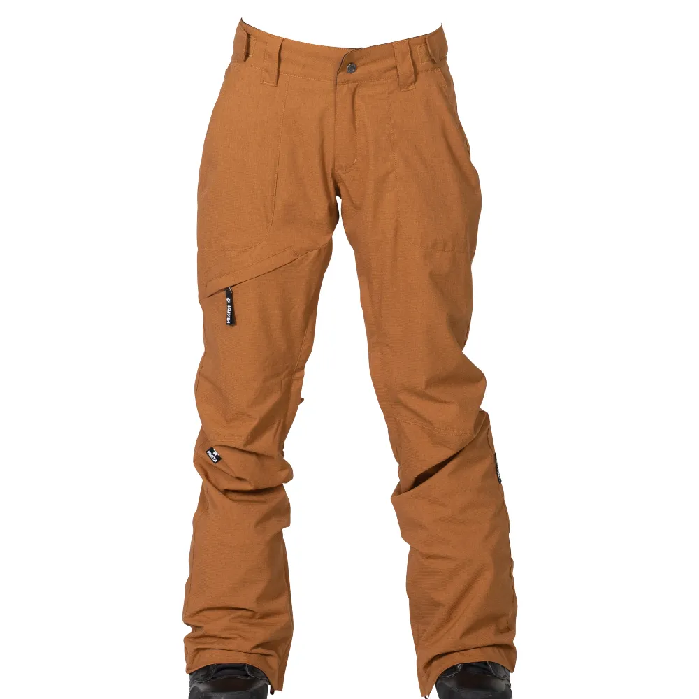 White Pine Textured Snowboard Pant - Womens